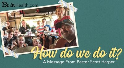 If you wonder how we manage our large family, the answer is in the question: What does the Bible say about trusting God?